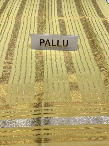 Pure Mysore Silk Saree.