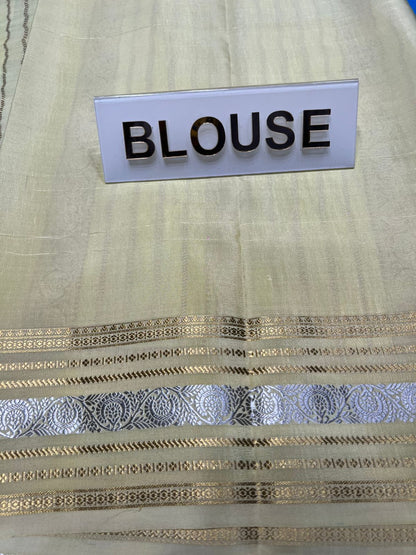 Pure Mysore Silk Saree.