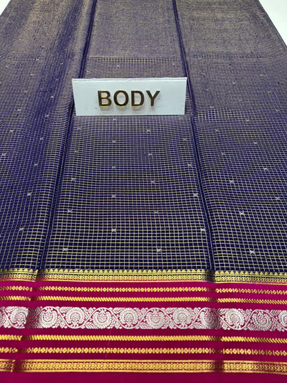 Pure Mysore Silk Saree.