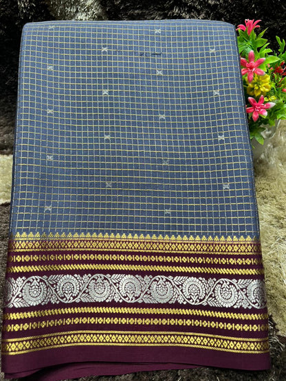 Pure Mysore Silk Saree.