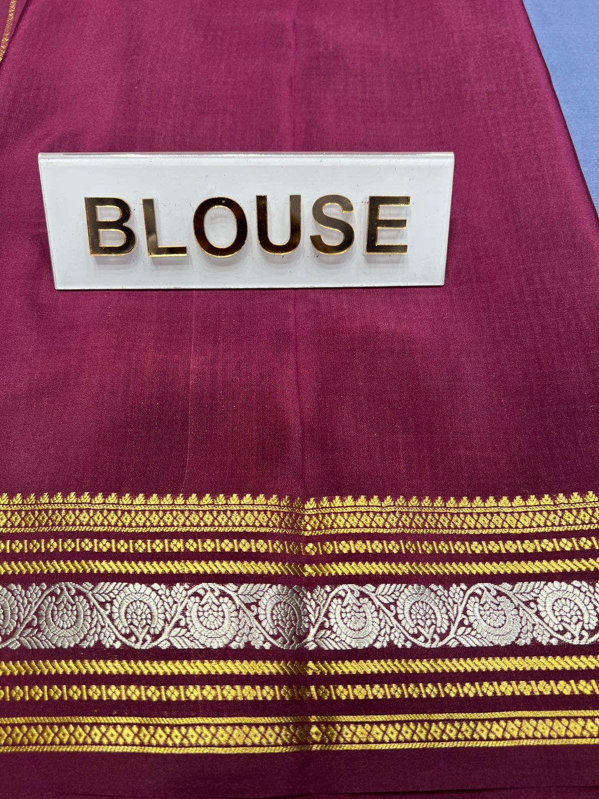 Pure Mysore Silk Saree.