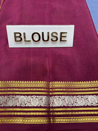 Pure Mysore Silk Saree.