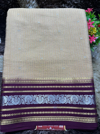 Pure Mysore Silk Saree.