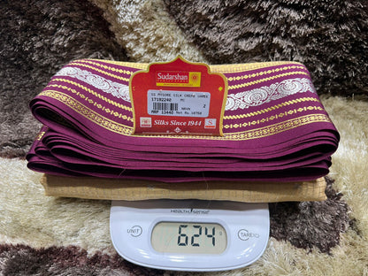 Pure Mysore Silk Saree.