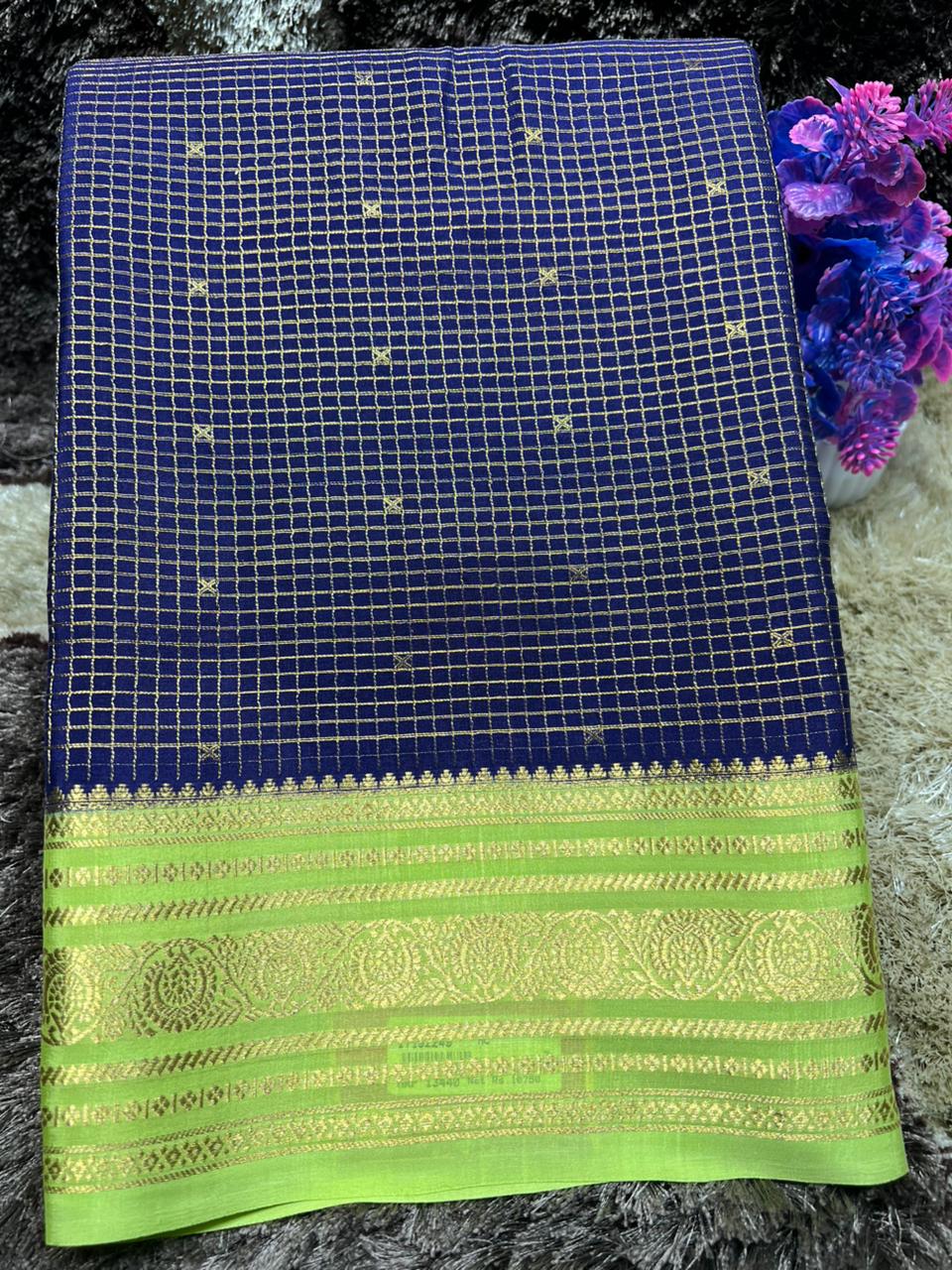 Pure Mysore Silk Saree.