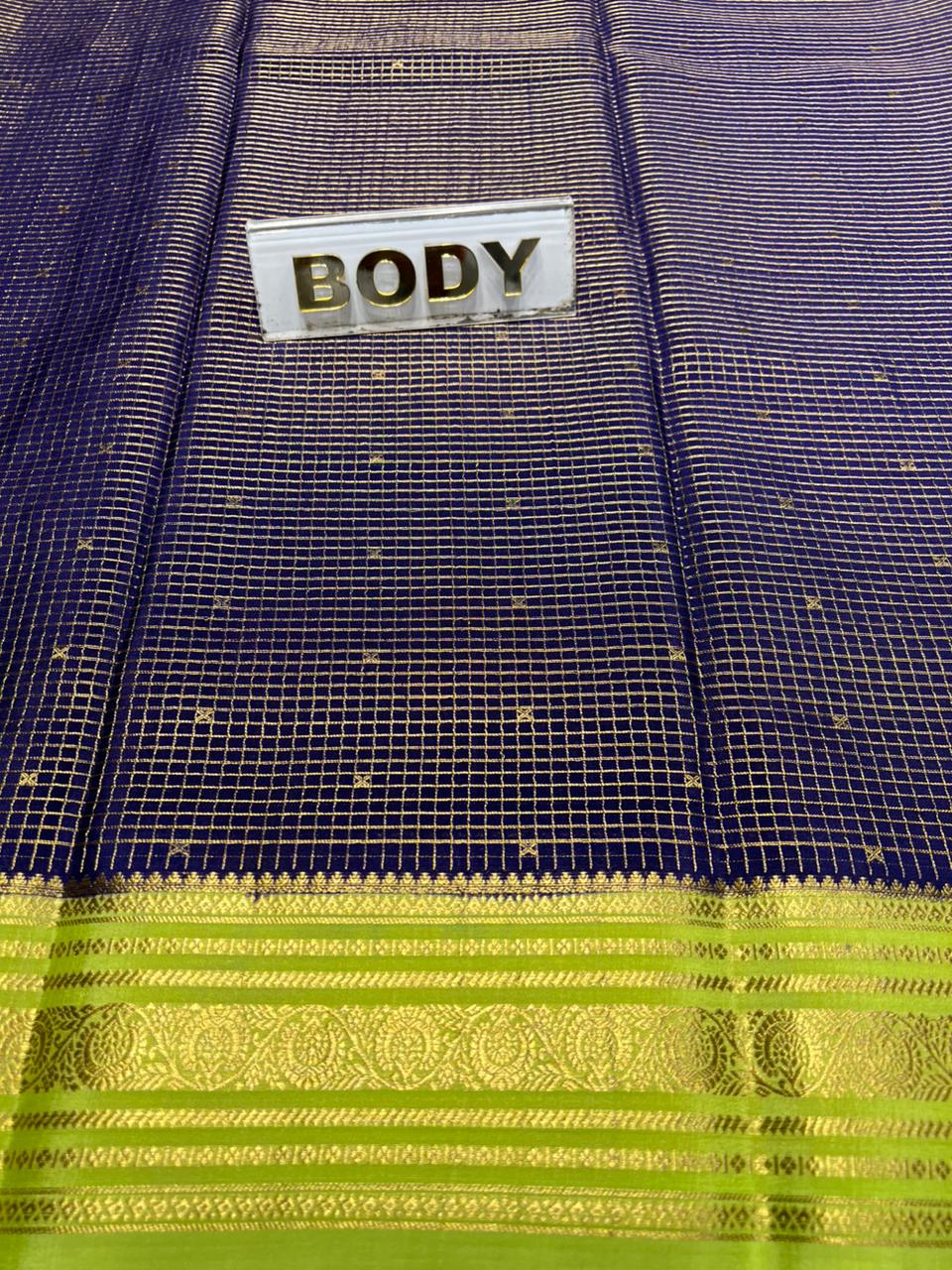 Pure Mysore Silk Saree.