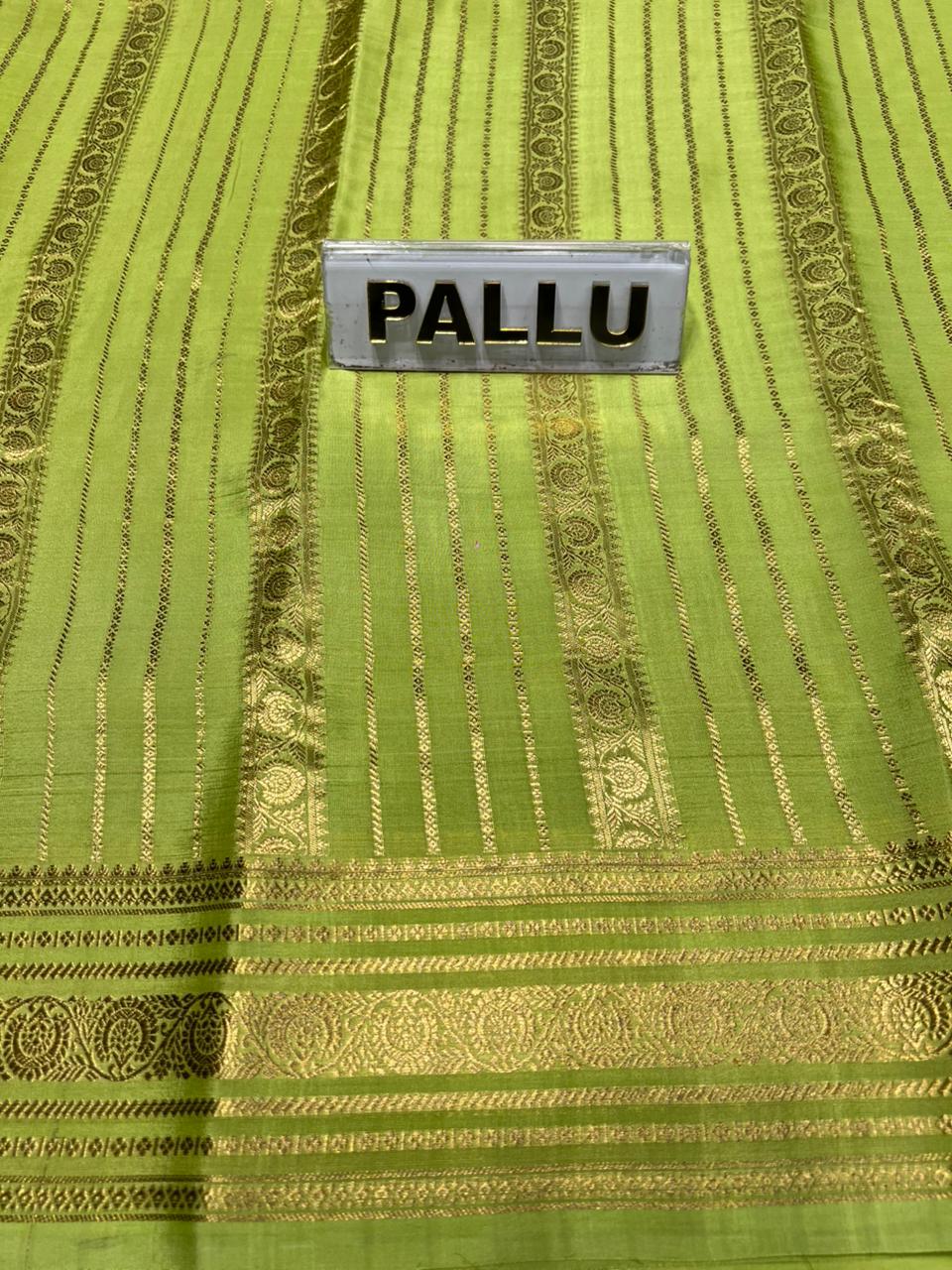 Pure Mysore Silk Saree.