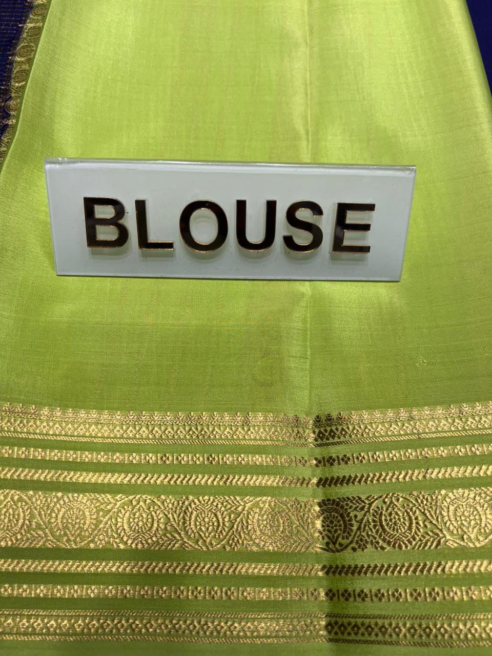 Pure Mysore Silk Saree.