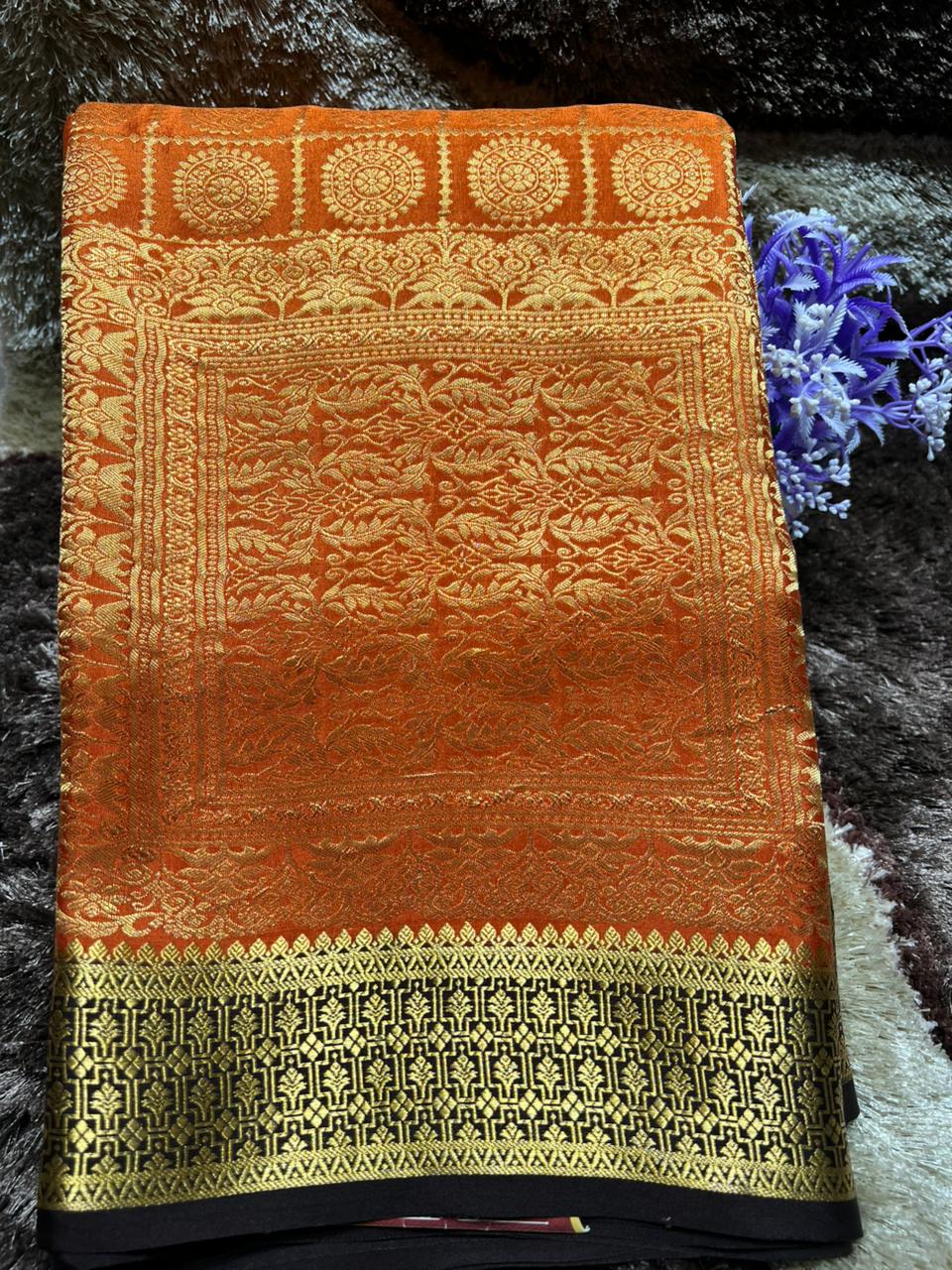 Pure Mysore Silk Saree.