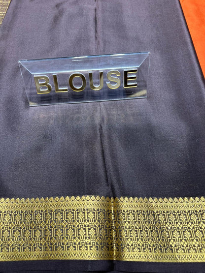 Pure Mysore Silk Saree.