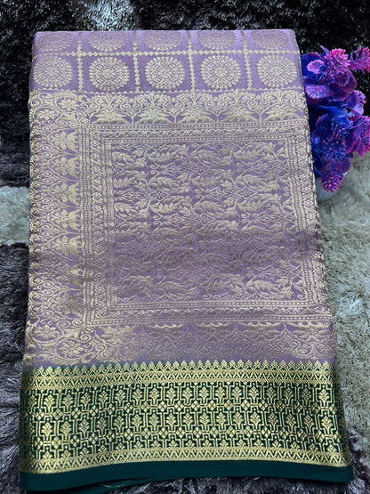 Pure Mysore Silk Saree.