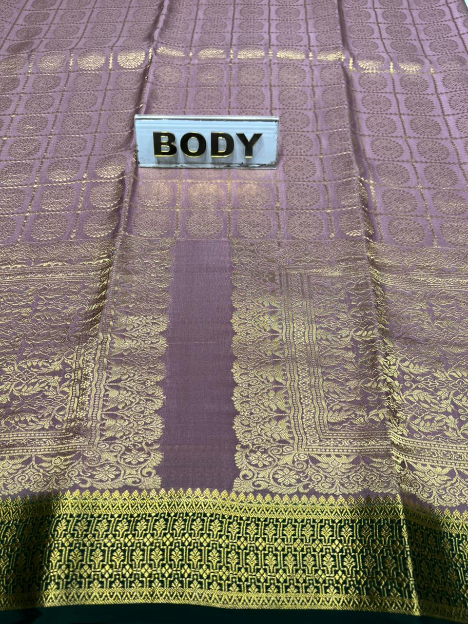 Pure Mysore Silk Saree.