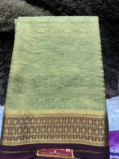 Pure Mysore Silk Saree.