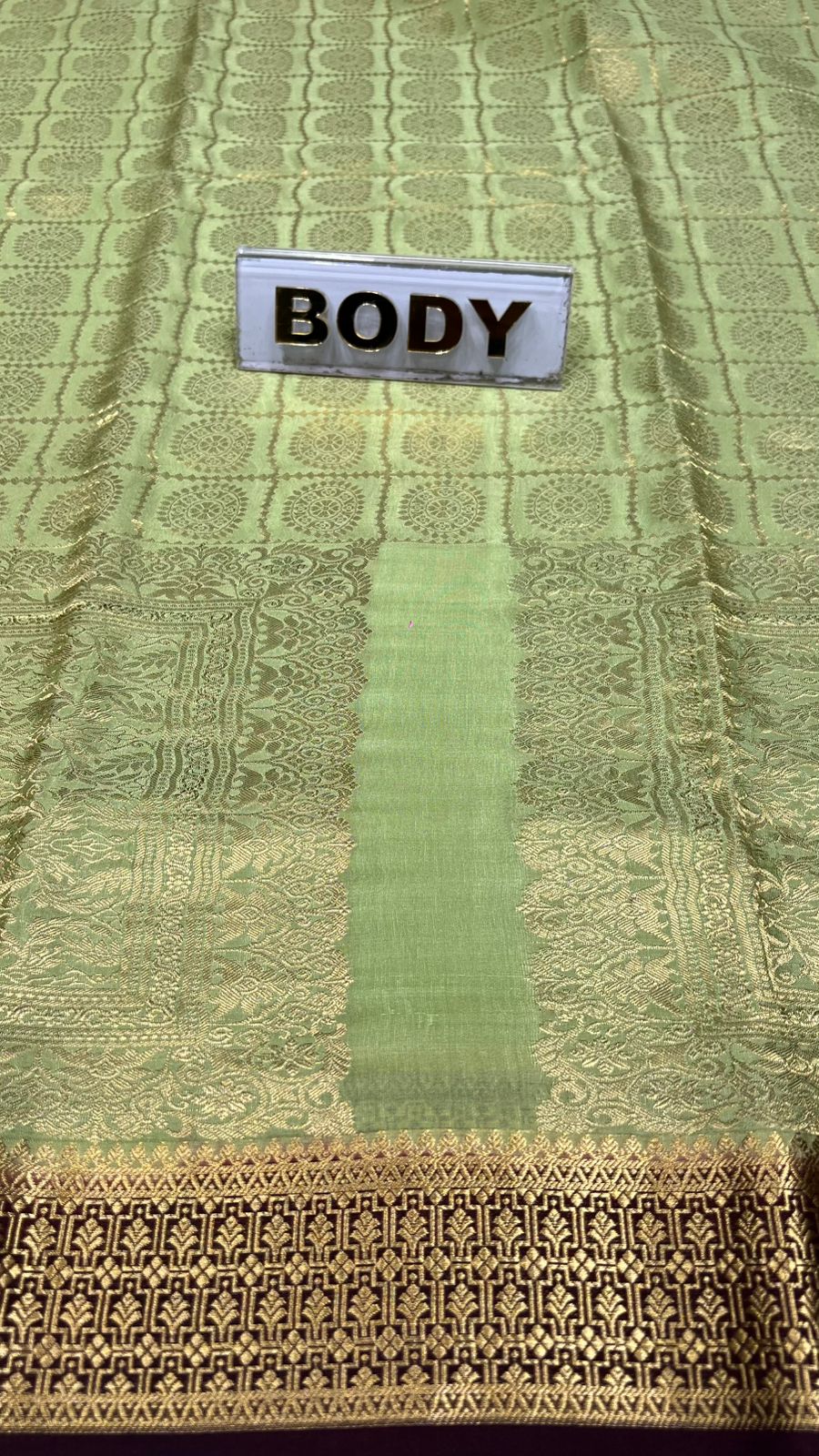 Pure Mysore Silk Saree.