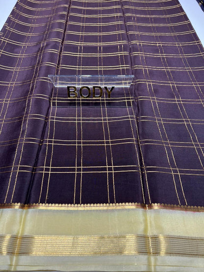 Pure Mysore Silk Saree.