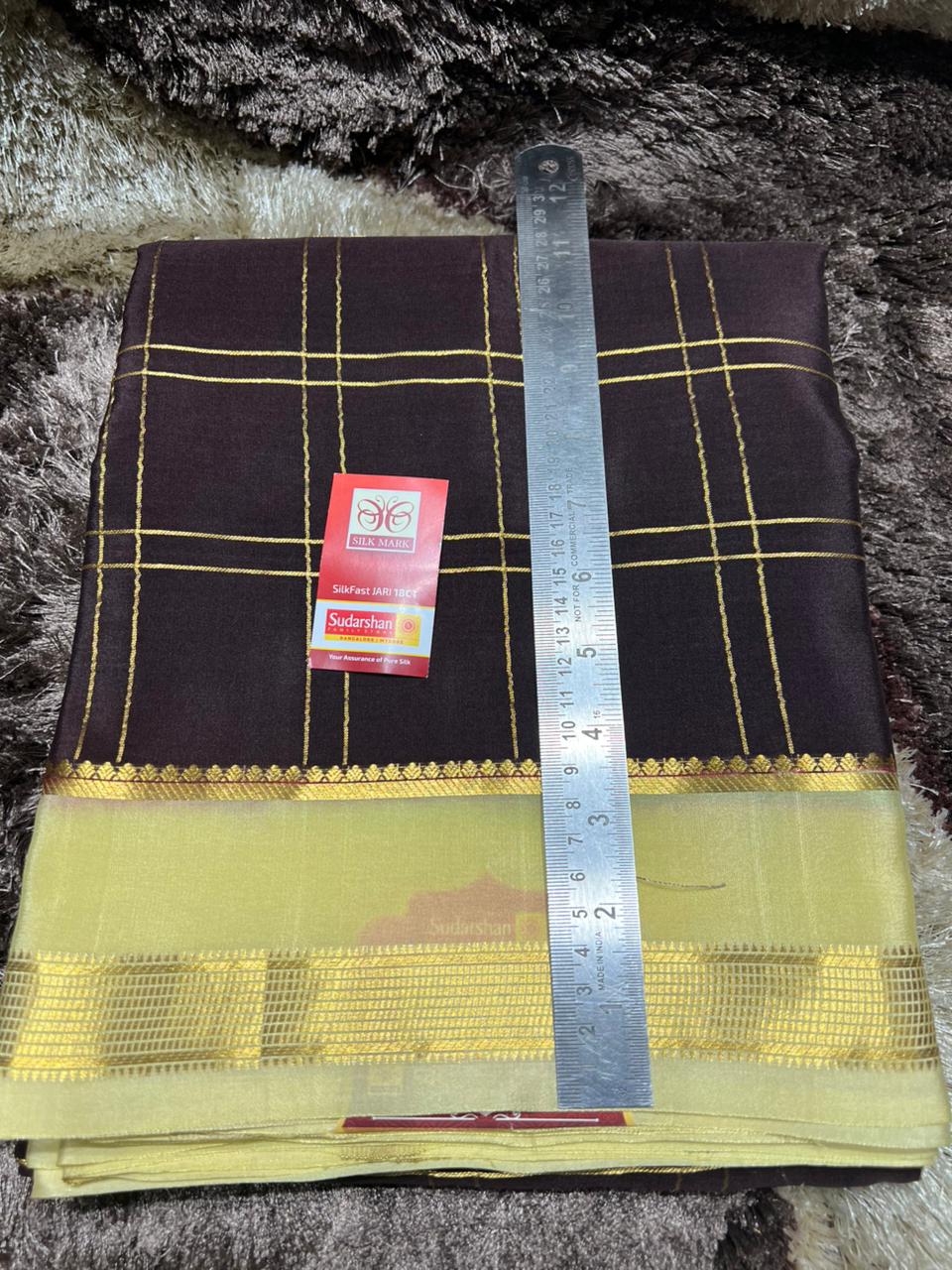 Pure Mysore Silk Saree.
