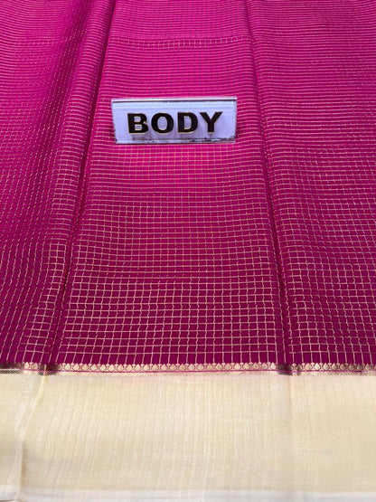 Pure Mysore Silk Saree.