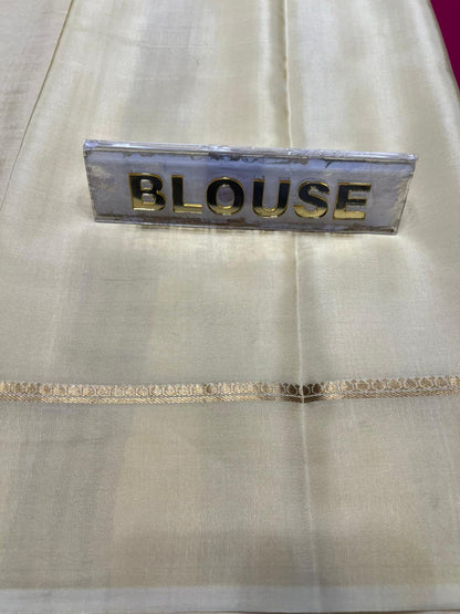 Pure Mysore Silk Saree.