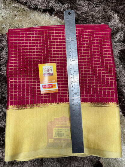 Pure Mysore Silk Saree.