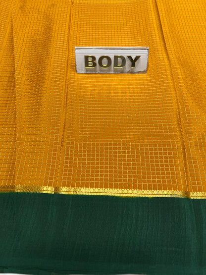 Pure Mysore Silk Saree.