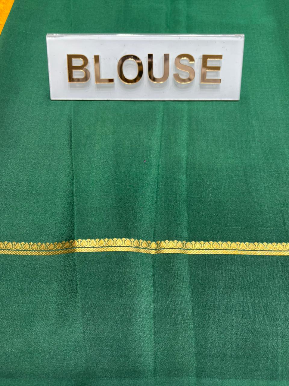 Pure Mysore Silk Saree.