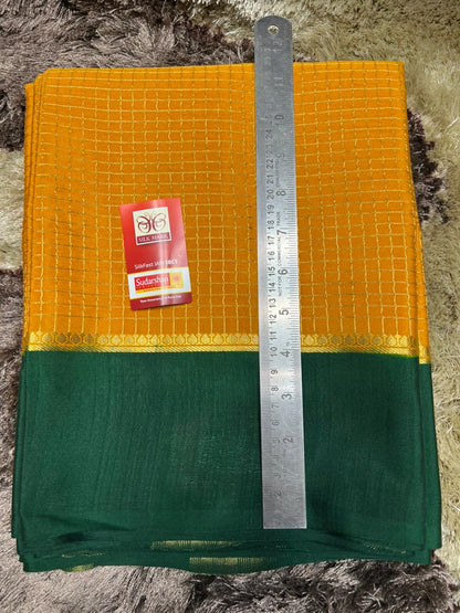 Pure Mysore Silk Saree.