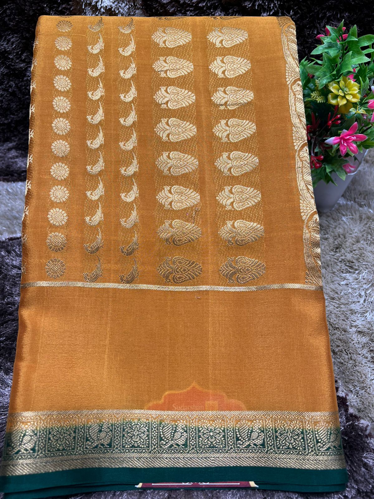 Pure Mysore Silk Saree.