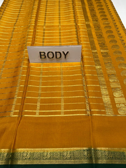 Pure Mysore Silk Saree.