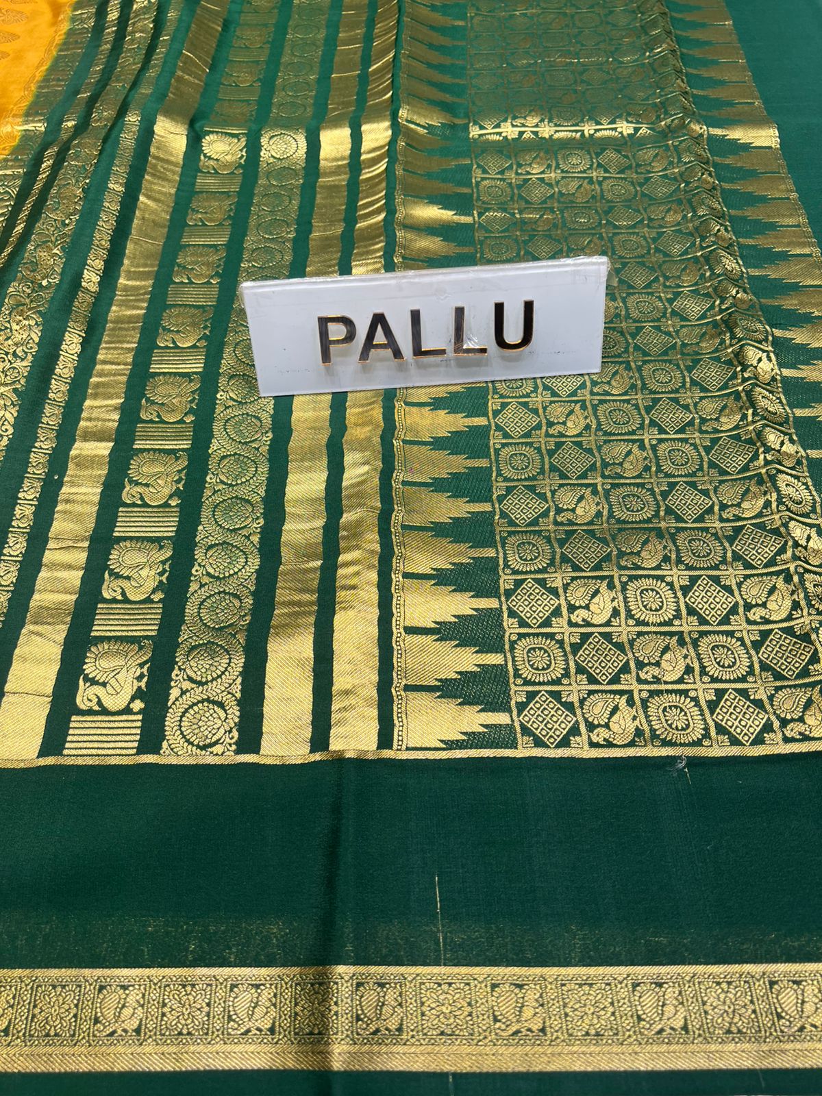 Pure Mysore Silk Saree.