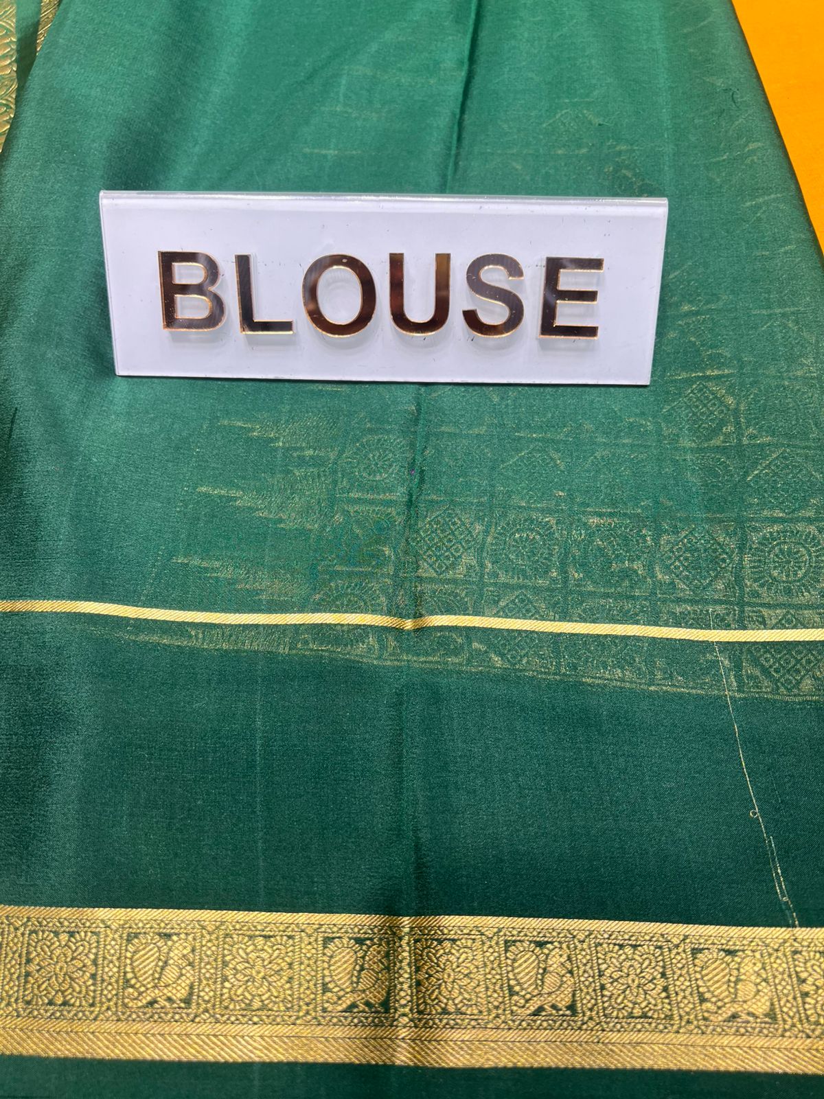 Pure Mysore Silk Saree.