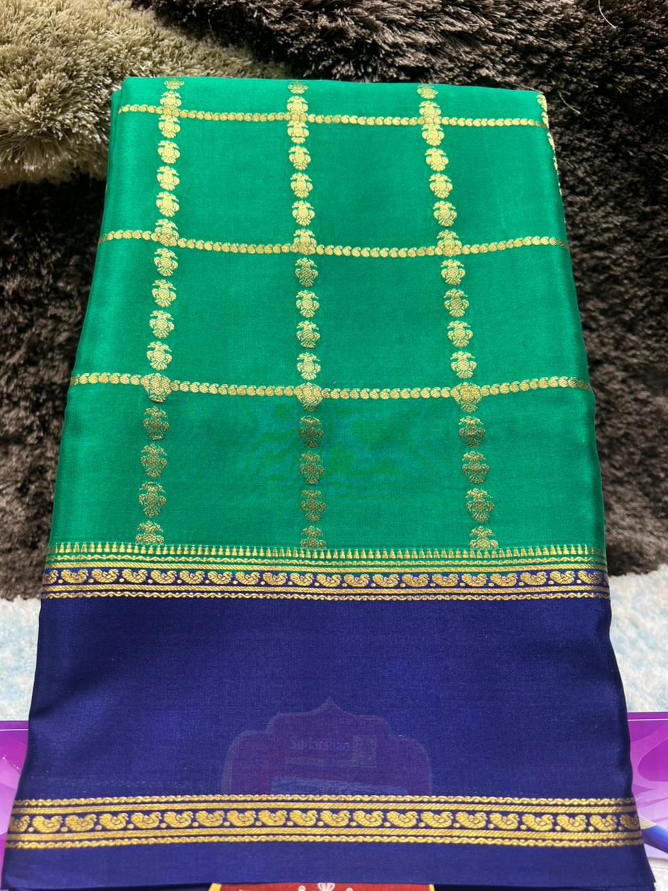 Pure Mysore Silk Saree.
