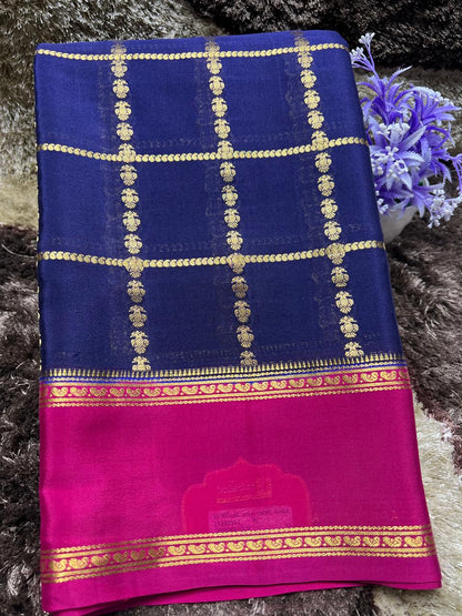 Pure Mysore Silk Saree.