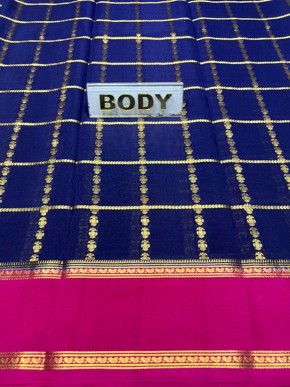 Pure Mysore Silk Saree.
