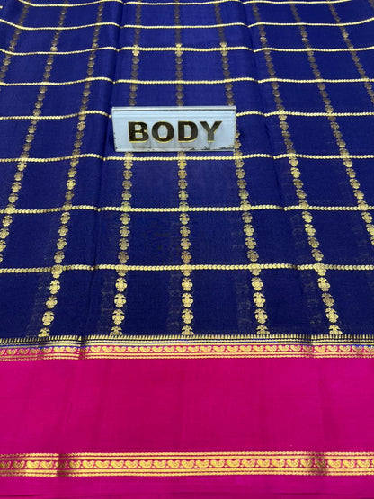 Pure Mysore Silk Saree.