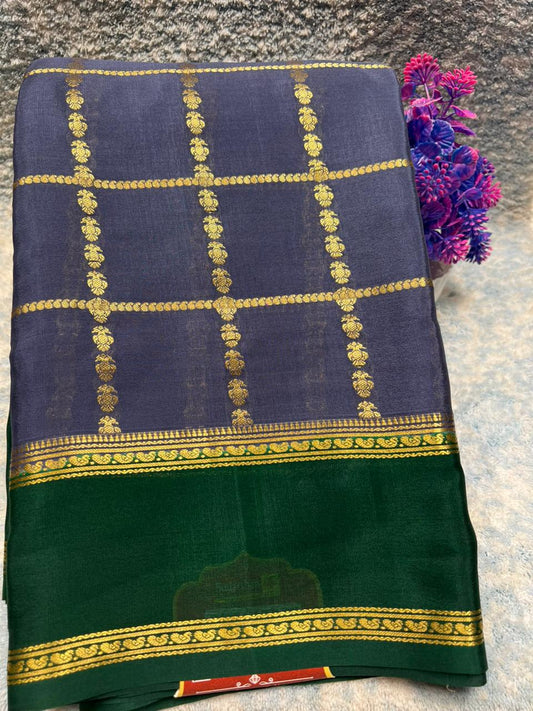 Pure Mysore Silk Saree.