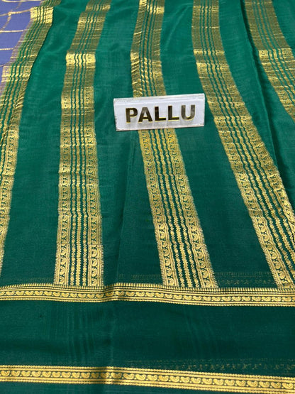 Pure Mysore Silk Saree.