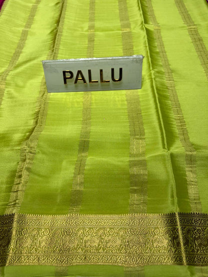 Pure Mysore Silk Saree.
