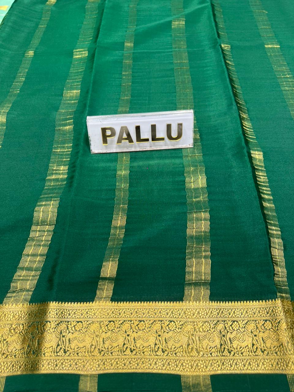 Pure Mysore Silk Saree.