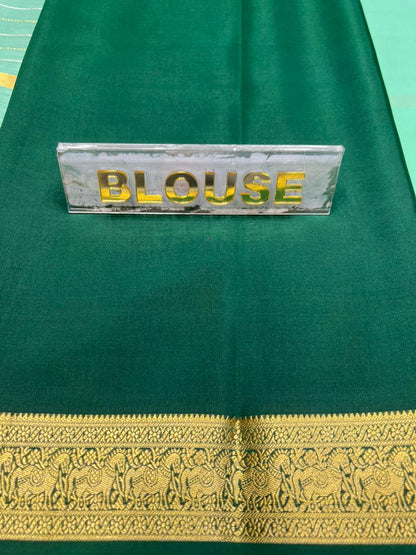 Pure Mysore Silk Saree.