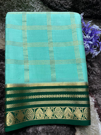 Pure Mysore Silk Saree.