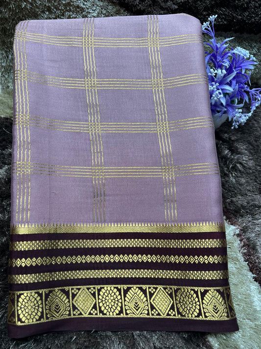 Pure Mysore Silk Saree.