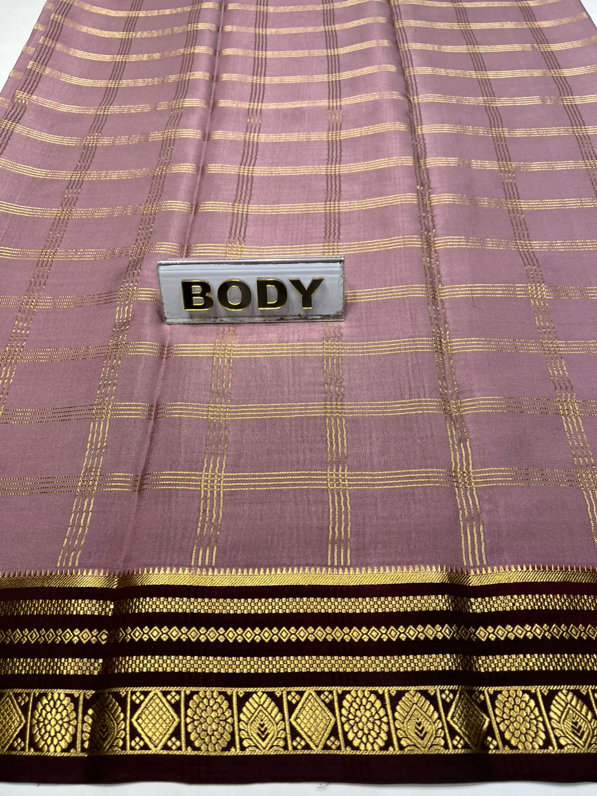 Pure Mysore Silk Saree.