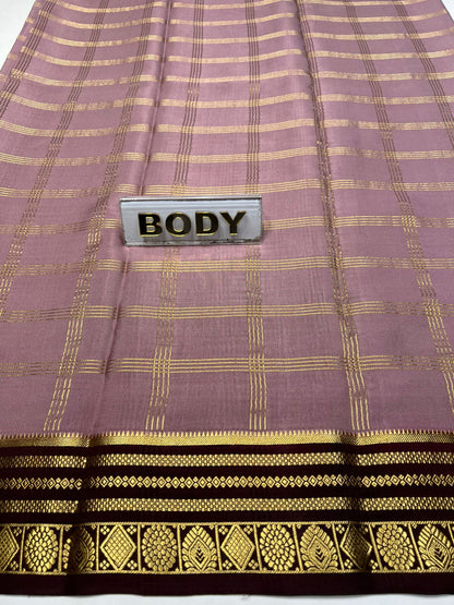 Pure Mysore Silk Saree.