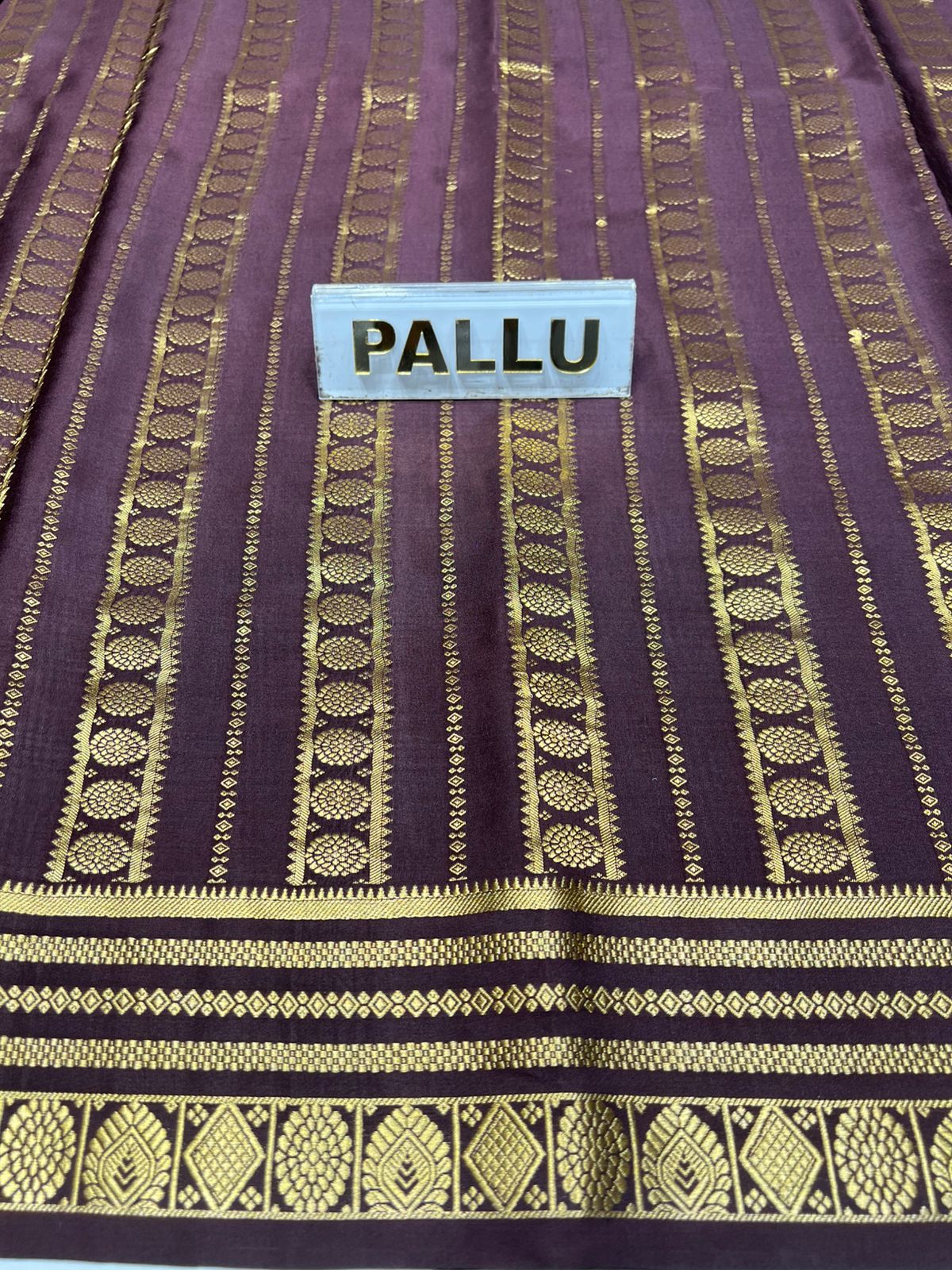 Pure Mysore Silk Saree.