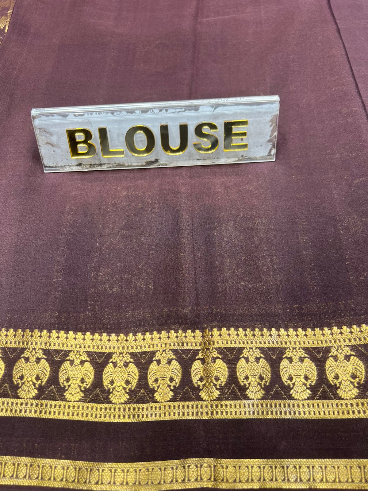Pure Mysore Silk Saree.