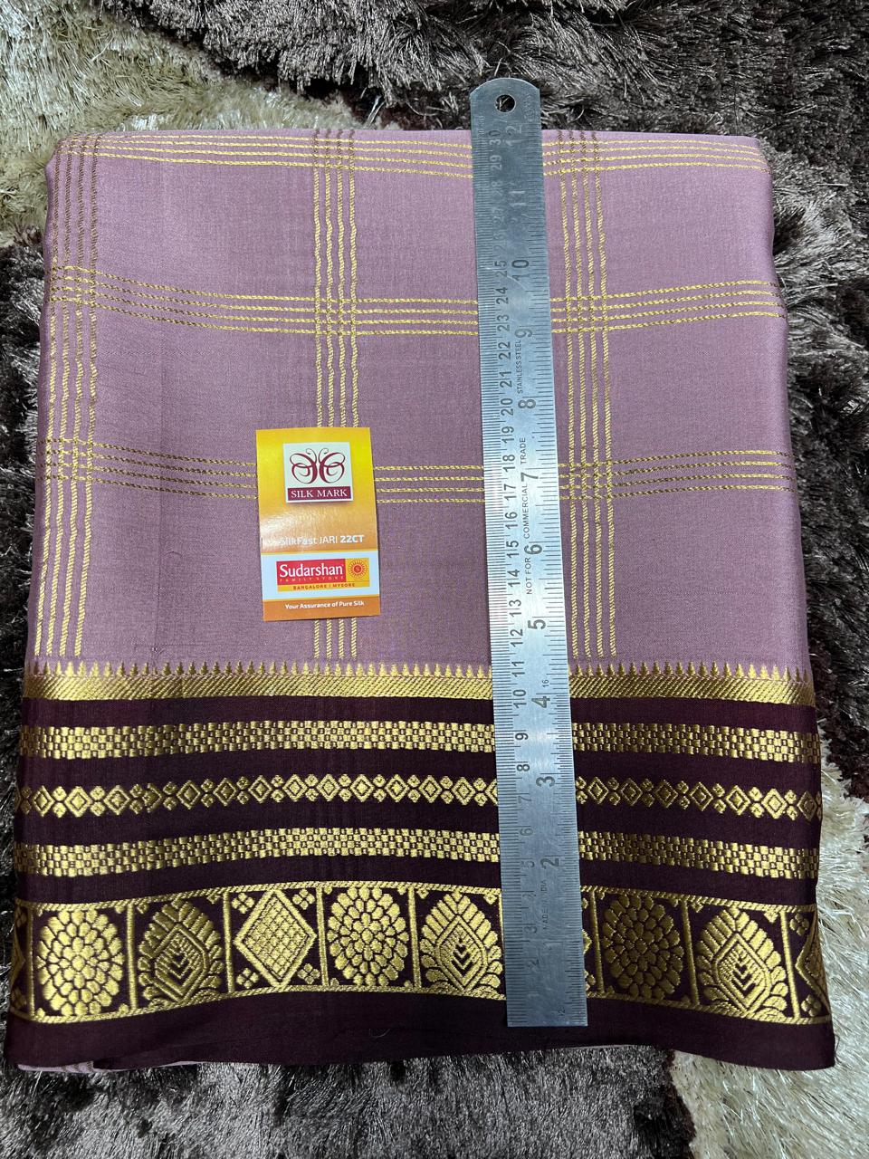 Pure Mysore Silk Saree.