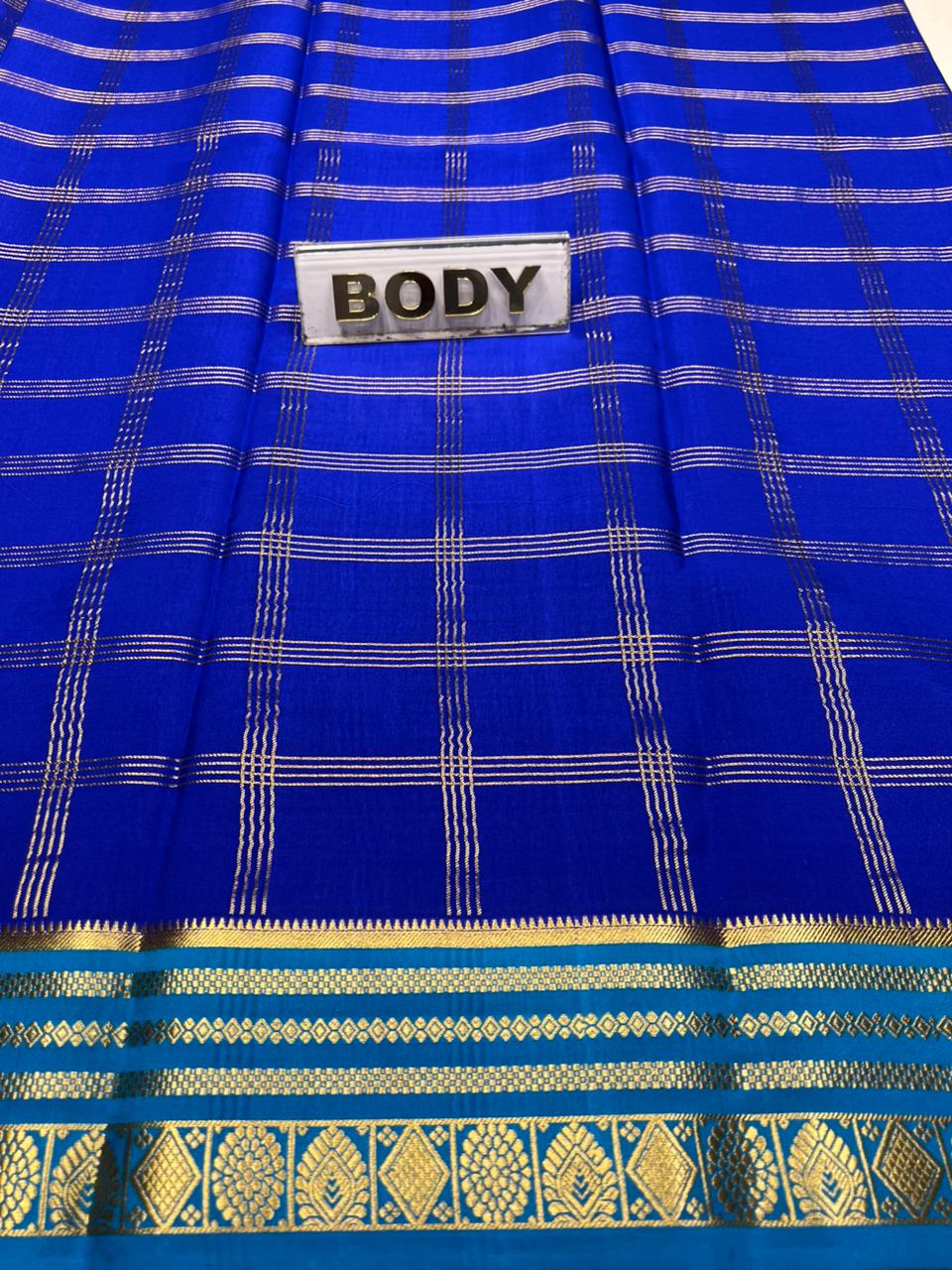 Pure Mysore Silk Saree.