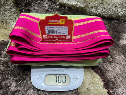 Pure Mysore Silk Saree.