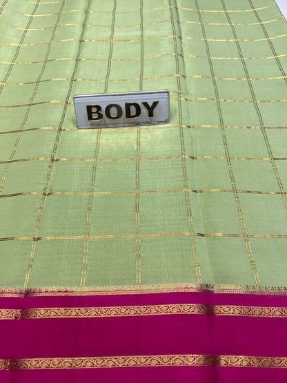 Pure Mysore Silk Saree.