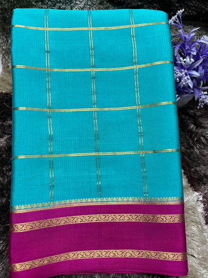 Pure Mysore Silk Saree.